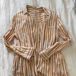 beachlunchlounge Striped Shirt - Marigold